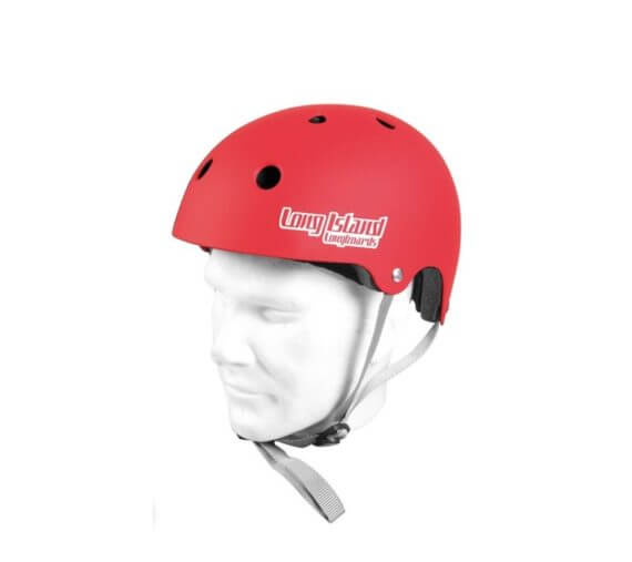 Casque Skateboard Long Island Red S/M