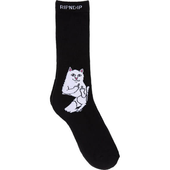 Chaussettes Rip'N'Dip Peeking Nermal Black