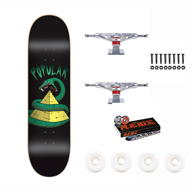 Skateboard Complet Popular Snake 8.0 Popular Skateshop