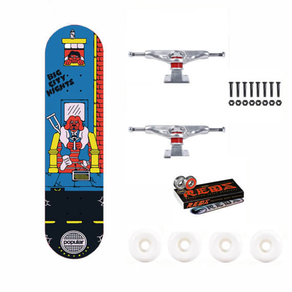 Skateboard Complet Popular Jeune Woof 8.0