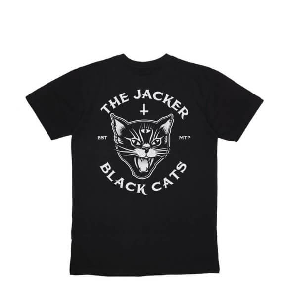 Tee Shirt Jacker Black Cats Black