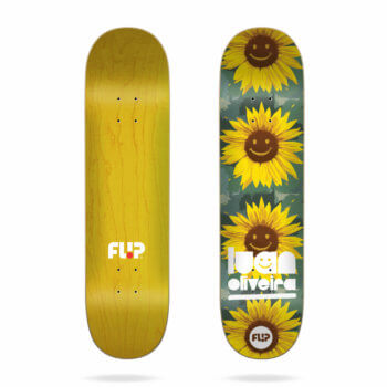 Planche Skate Flip Oliveira Flower Power 8.0