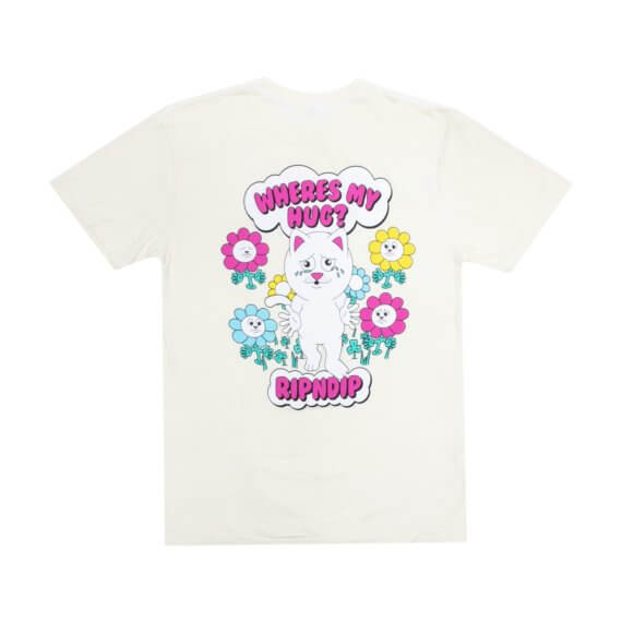 Tee Shirt Rip'N'Dip Wheres My Hug Natural