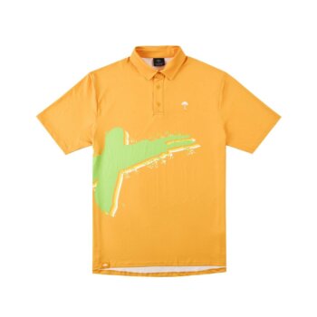 Polo Hélas Cascade Jersey Orange