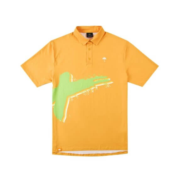 Polo Hélas Cascade Jersey Orange