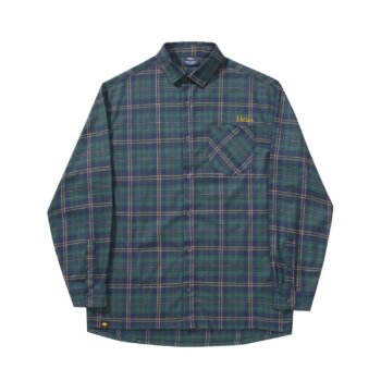 Chemise Hélas Checkered L/S Green Navy