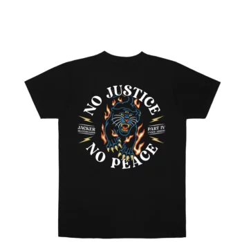Tee Shirt Jacker No Justice Black