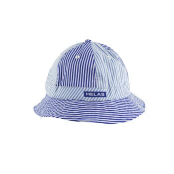 Bob Hélas Blu Bucket Hat Blue