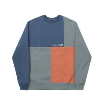 Sweat Hélas CARRE Crewneck Blue Multi