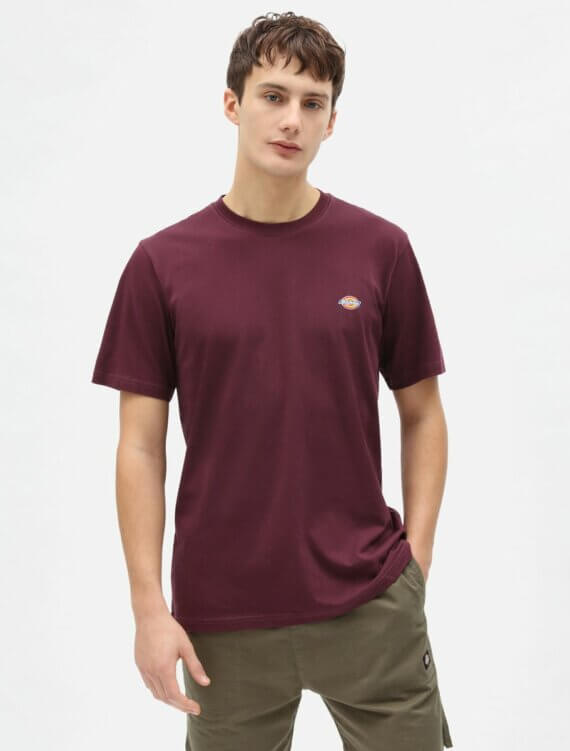 Tee Shirt Dickies Mapleton Bordeaux