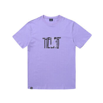 Tee Shirt Hélas Barz Purple