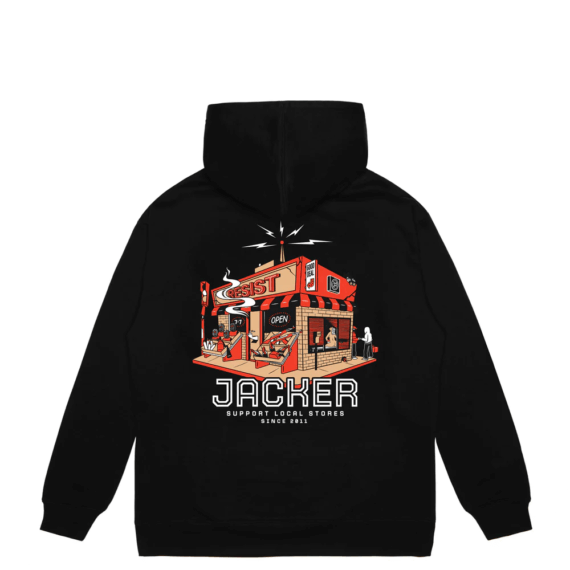 Sweat Capuche Jacker Liquor Store Black