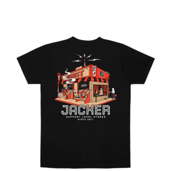 Tee Shirt Jacker Liquor Store Black