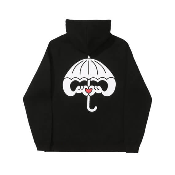 Sweat Capuche Hélas Luvu Black