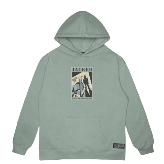 Sweat Capuche Jacker Nightmare Green