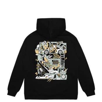 Sweat Capuche Underground Black