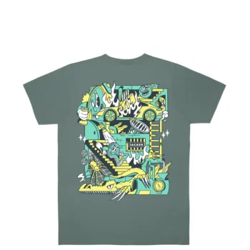Tee Shirt Jacker Underground Green
