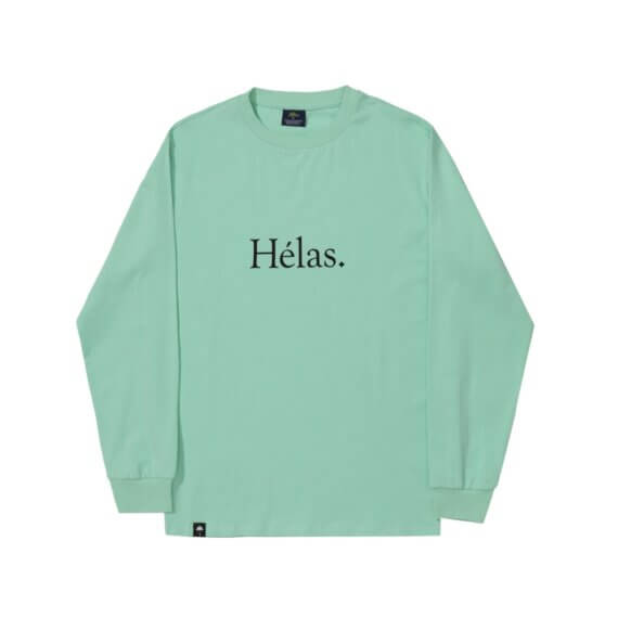 Tee Shirt Manches Longues Hélas Class LS Mint