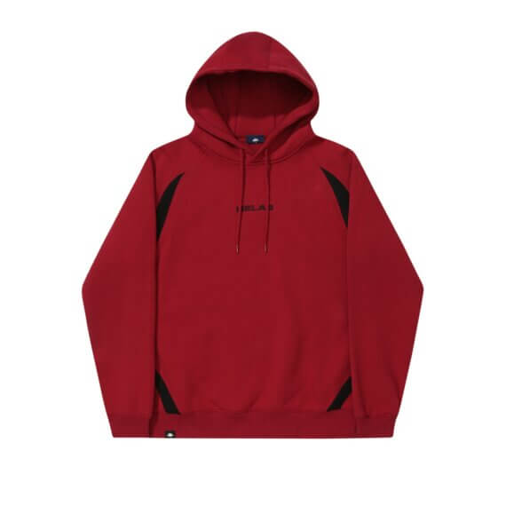 Sweat Capuche Hélas Run Hoodie Burgundy