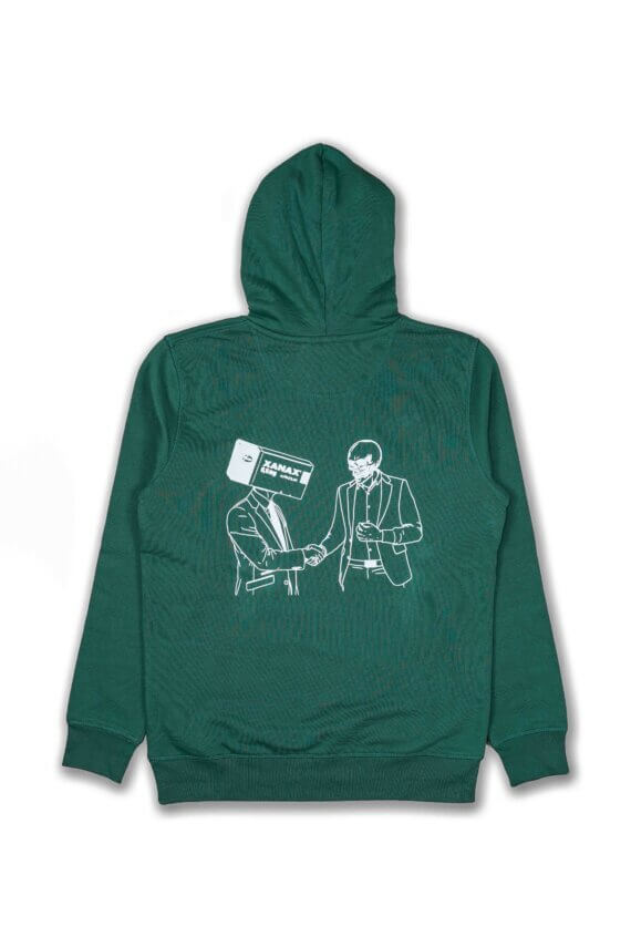 Sweat Capuche popular Xanax Green