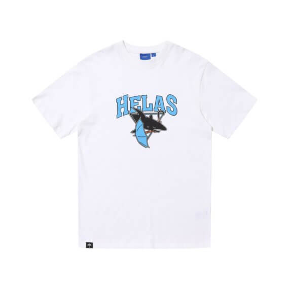 Tee Shirt Hélas Requins White